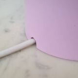 Opaline glass ball table lamp 1970
