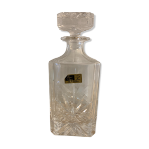 carafe à whisky en cristal de Paris