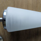 Vintage chrome brass wall light - 1950s