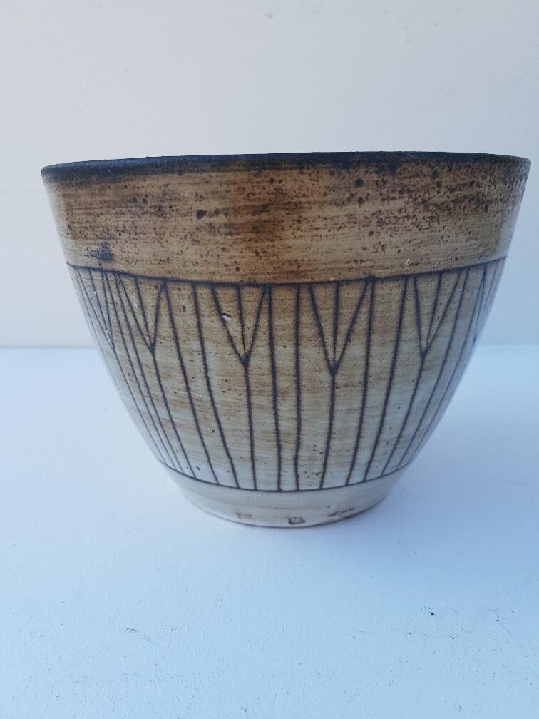 Vase by Jacques Pouchain in the Dieulefit workshops