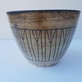 Vase by Jacques Pouchain in the Dieulefit workshops