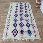 Handmade moroccan berber rug 217 x 117 cm