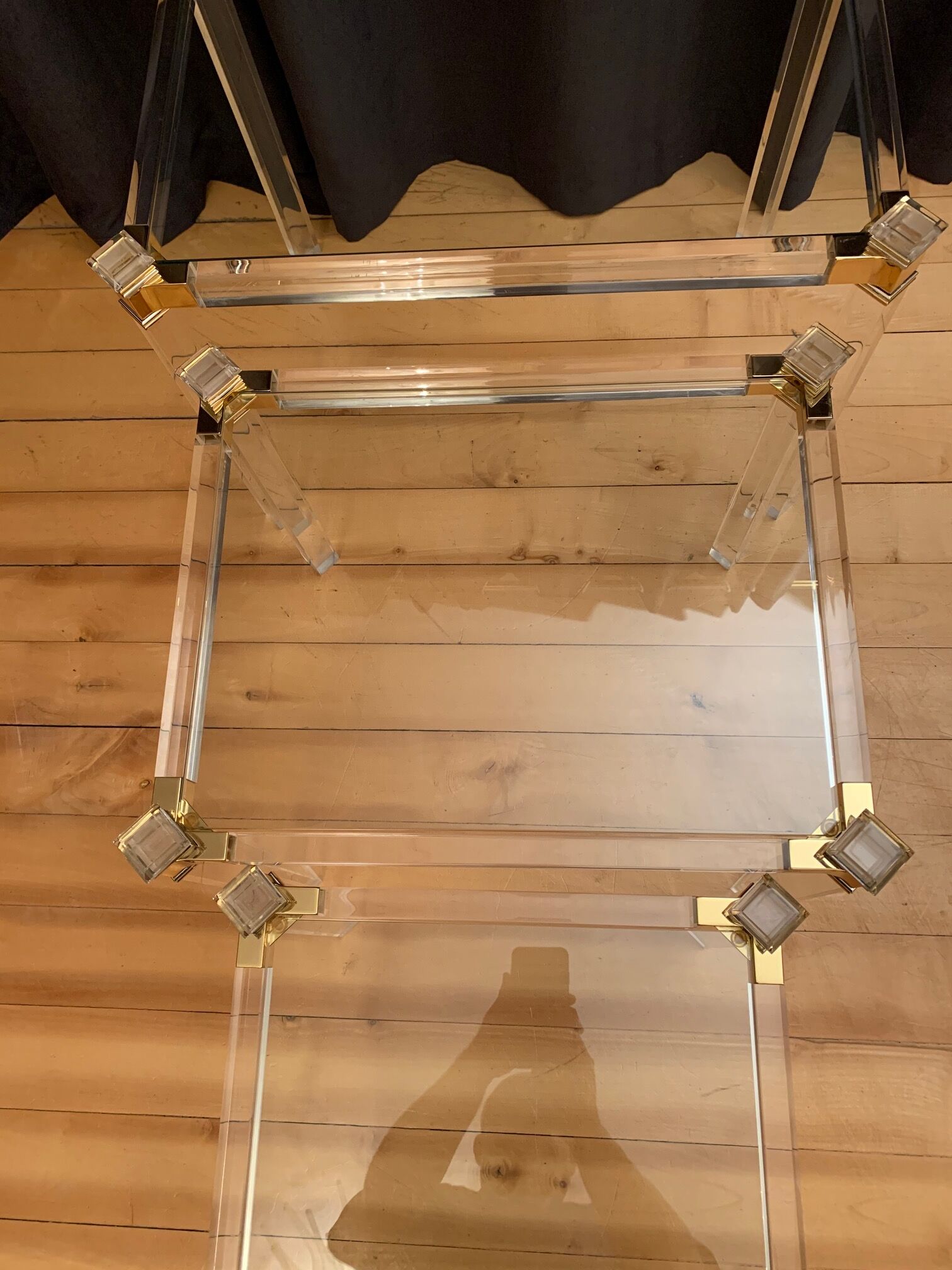 Set of 3 nesting tables, Orsenigo, Italy, 1970s