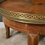 Important Marquetry Floor Lamp, Louis XV / Louis XVI Transition Style