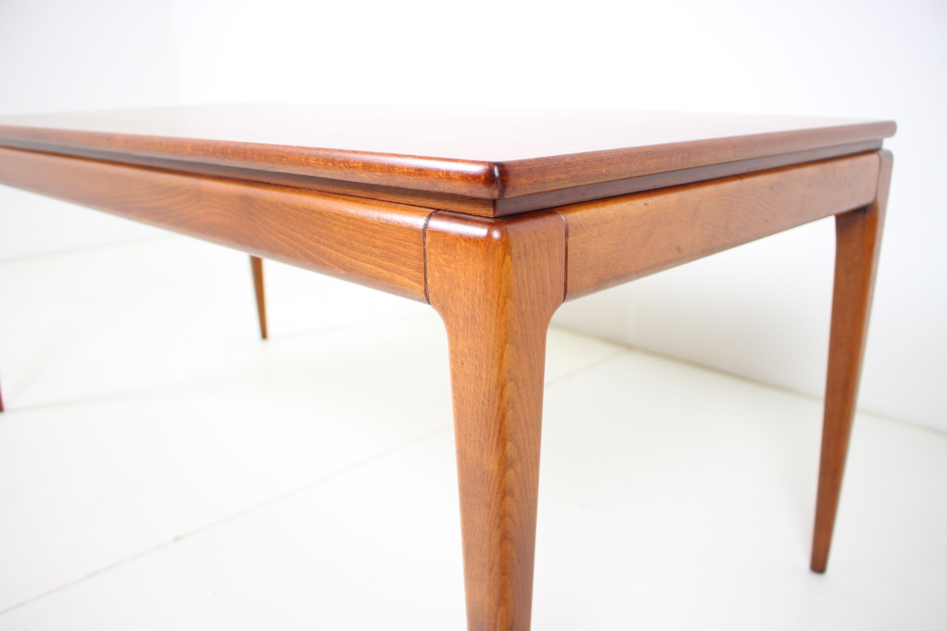 Table de conférence restaurée du milieu du siècle, années 1960