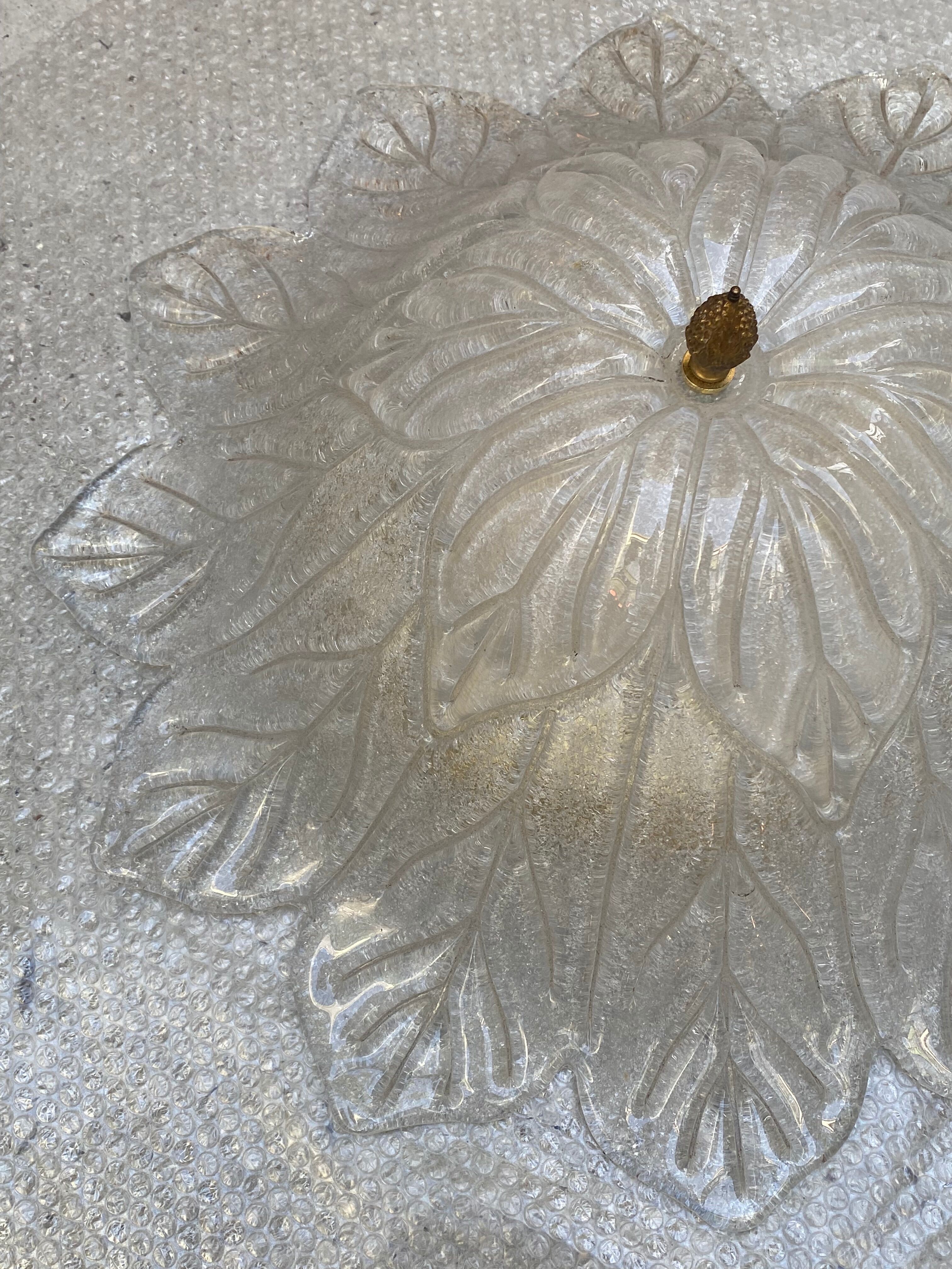 Pendant lamp Flower, Murano, 70