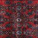 Long Oriental Runner Rug, Vintage Herati Wool Handwoven Stair Runner, 85 x 420