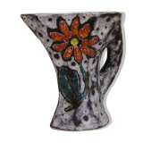 Vase in faience of Vallauris