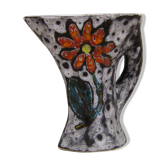 Vase in faience of Vallauris