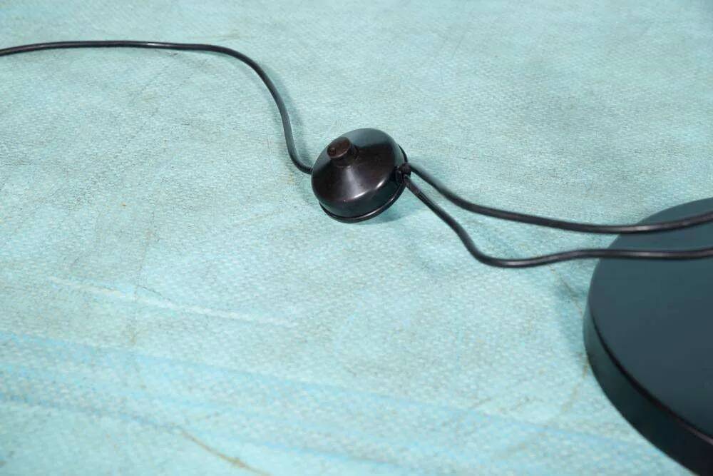 Space-age floor lamp with adjustable spots from the 1970s.