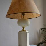 Le Dauphin lamp with cork lampshade