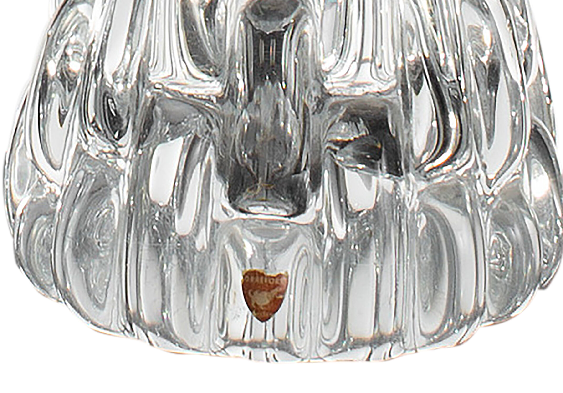 Paire de pieds de lampe de table modèle RD-1477 de Carl Fagerlund pour Orrefors