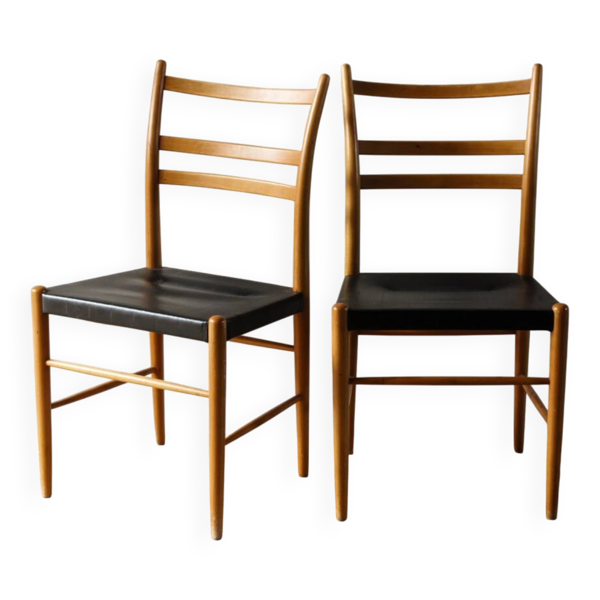 Pair of 1950s Scandinavian chairs, Gracell, by Yngve Ekstrom.