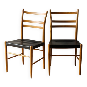 Paire de chaises scandinaves