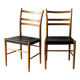 Pair of 1950s Scandinavian chairs, Gracell, by Yngve Ekstrom.