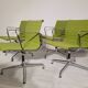 Chaise pivotante Vitra EA 108 Aluminium
