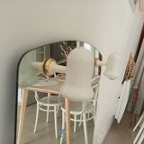 Vintage 90s illuminated mirror