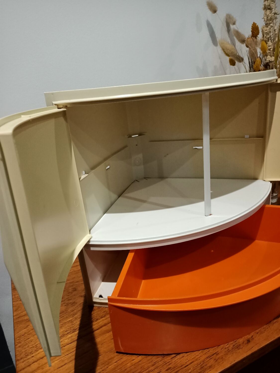 Vintage toilet cabinet