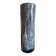 Large blown glass roller vase with speckled gray/purple camaieu decor