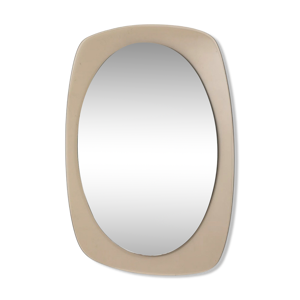 Miroir organique vintage - moderniste 1970