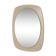 Vintage 1970s organic mirror – Modernist design