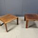 Paire de tables basses Bonanza par Asko, Finlande, 1960