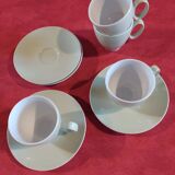 Guy Degrenne cups and saucers.