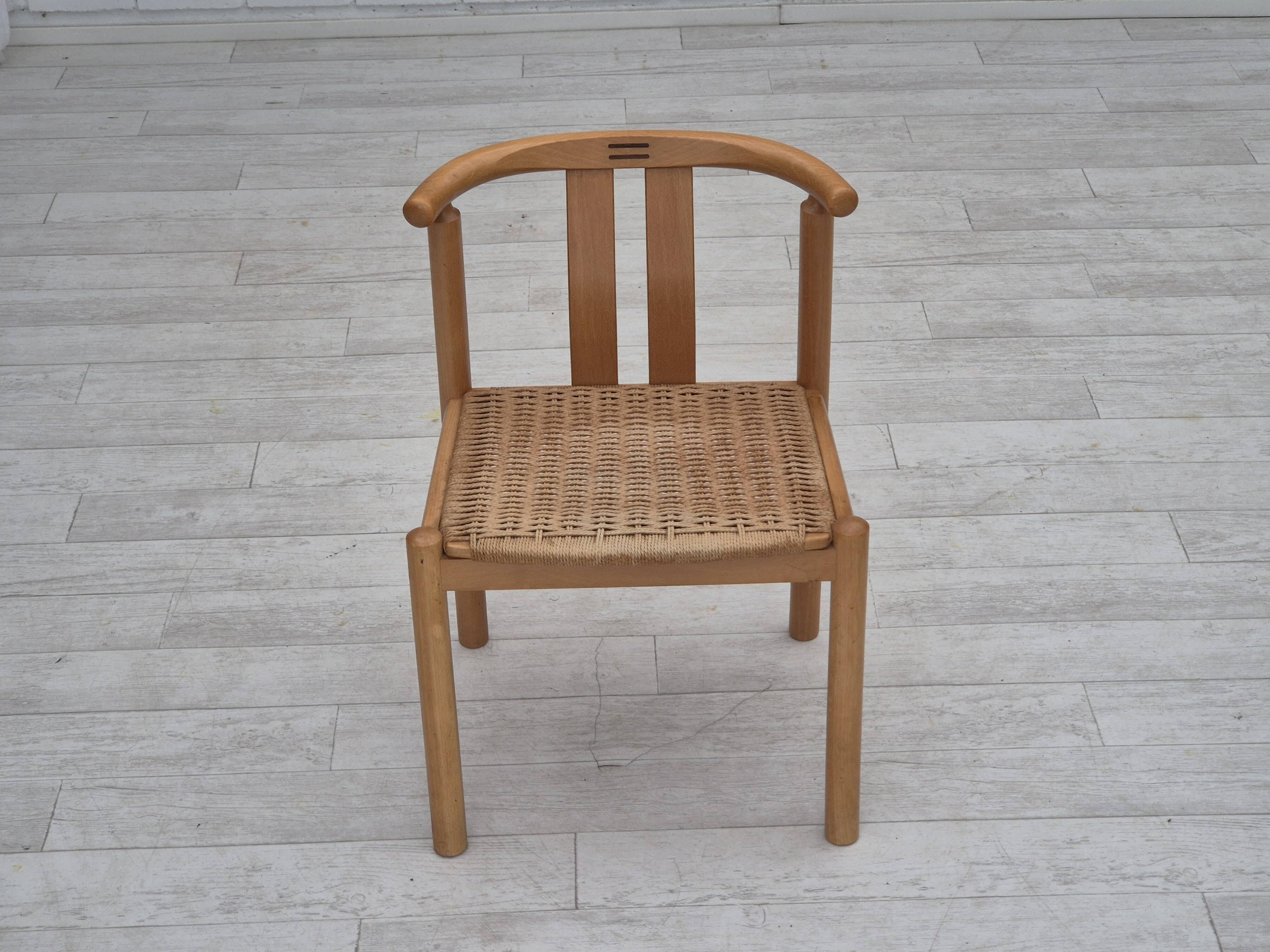 1970s, Danish design by Hans J. Frydendahl, pair of chairs model "Cleopatra".