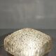 Limburg Glashütte wall lamp textured molded glass Germany 1960s