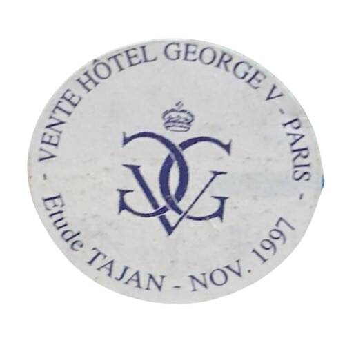 VERY RARE Wall coat rack & hat stand Hotel George V of Paris