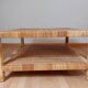 Rattan coffee table