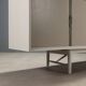 Vintage enfilade Prisma in painted teak, 1960s.