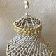 Vintage seashell chandelier