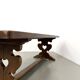 Table de monastère en chêne, circa 1900