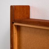 Miroir encadré en teck par Aksel Kjersgaard