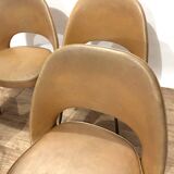 Set of 4 Conference Chairs by Saarinen for Knoll International