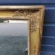 Gilded carved wooden mirror