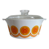 Vintage casserole dish from the 70s "Pyroflam Electro", Netherlands