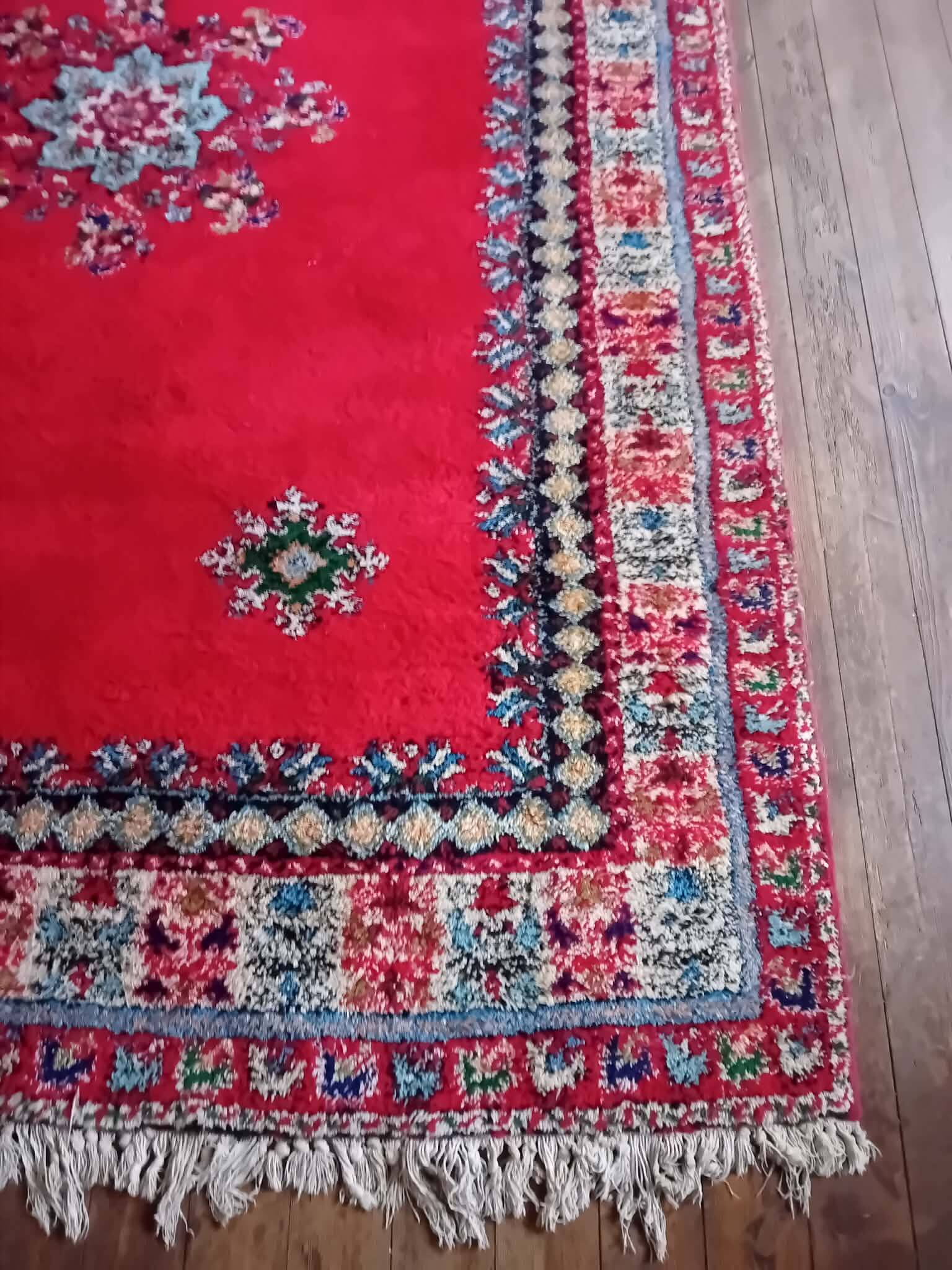 Handmade Berber rug Rabat 300x205cm