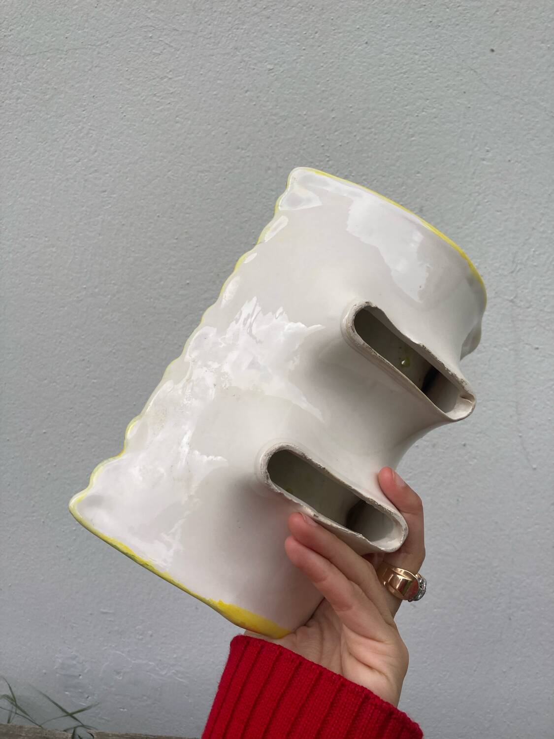 Asparagus slushie dish