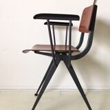 Midcentury inspired industrial armchair