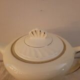 Teapot or coffee pot in fine earthenware from Salins 30-40