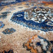 Antique Shiraz Gashkai handmade rug 155 x 207 cm 1920s