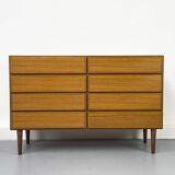 Commode danoise en teck d'Omann Jun, années 1970