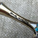 Cuillère à soupoudrer en argent émail cloisonné  par David Andersen