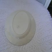 Plat oval ancien  de  longwy modèle marseille