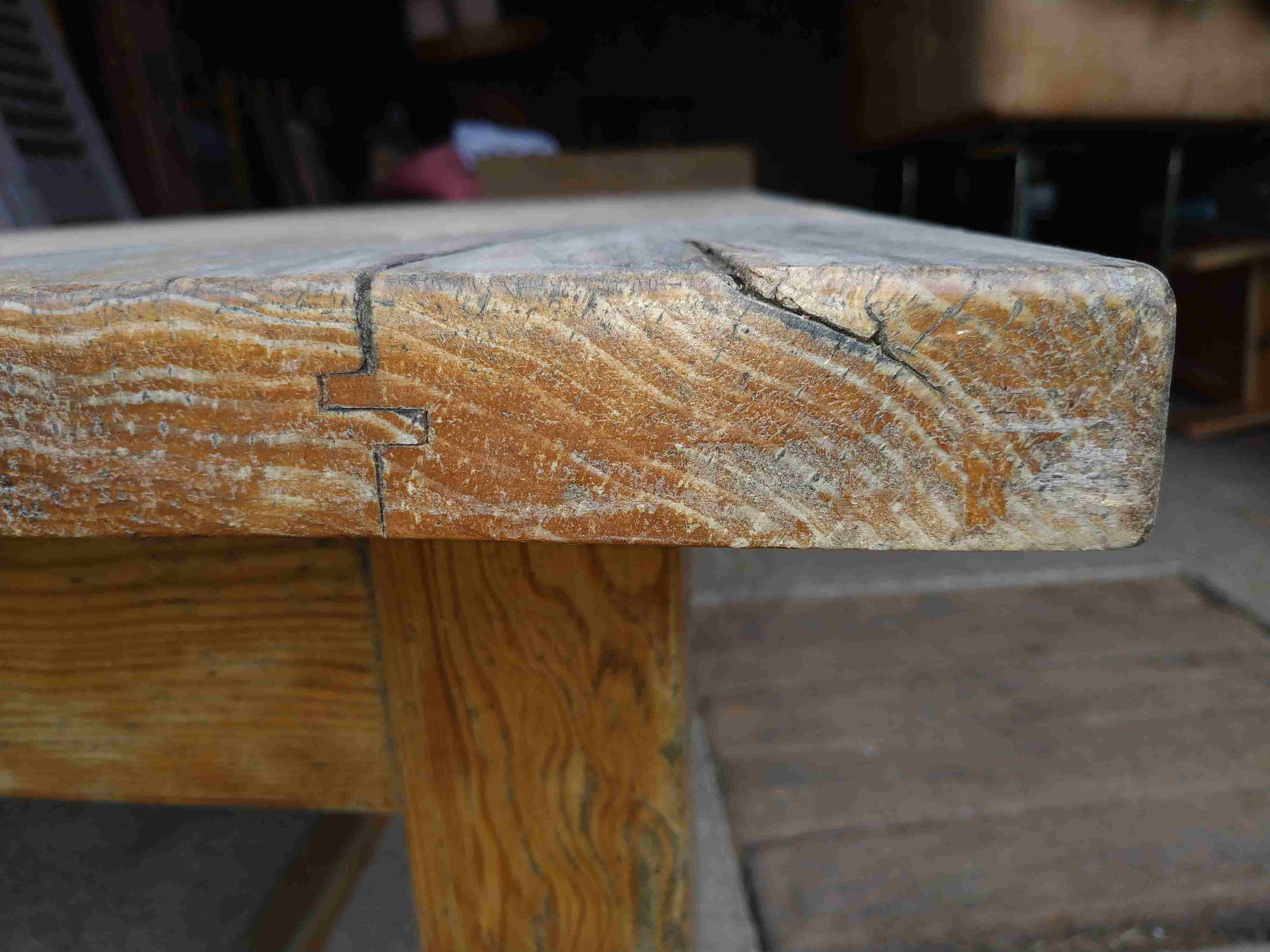 Vintage pine country table