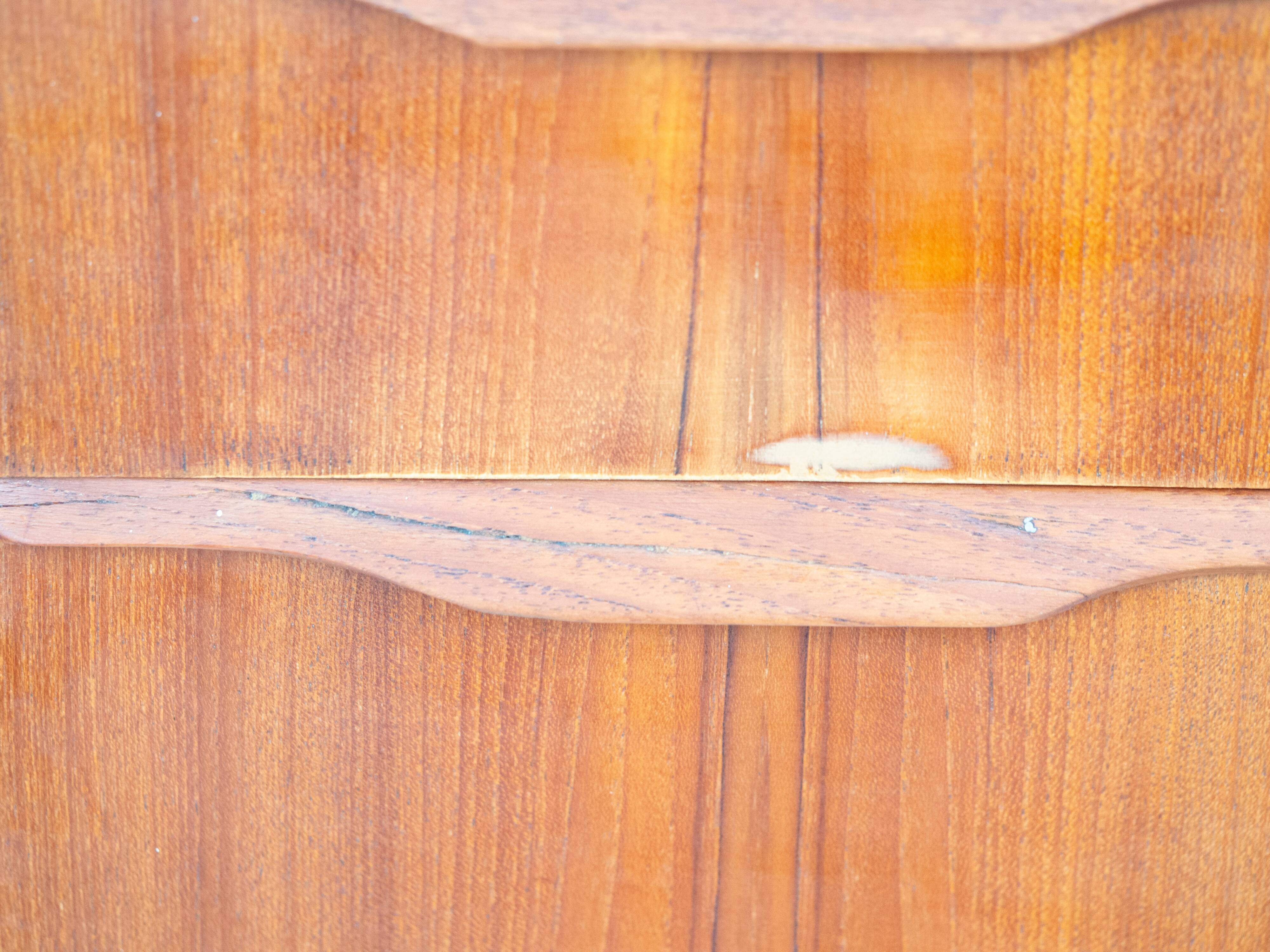 Table de chevet danoise en teck, années 1960
