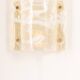 Murano glass wall sconce by Hillebrand, Germany, 1970s
