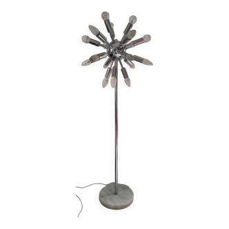 Space age floor lamp 12 lights 1990